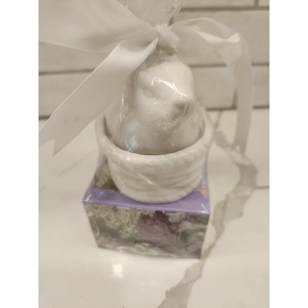Yankee Candle Easter Bunny On Nest Lilac Blossoms Tea Light Candles Set Of 12